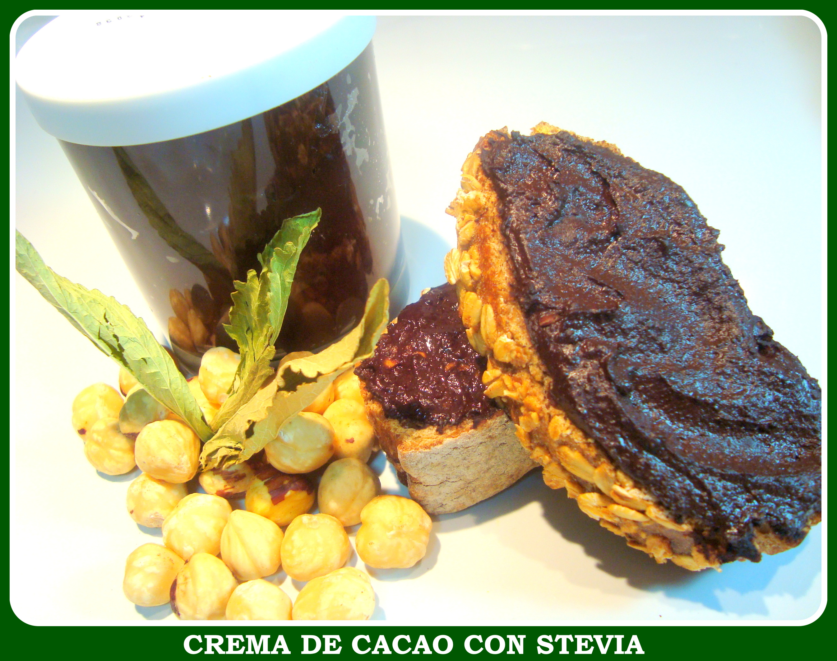 Crema De Cacao Con Stevia